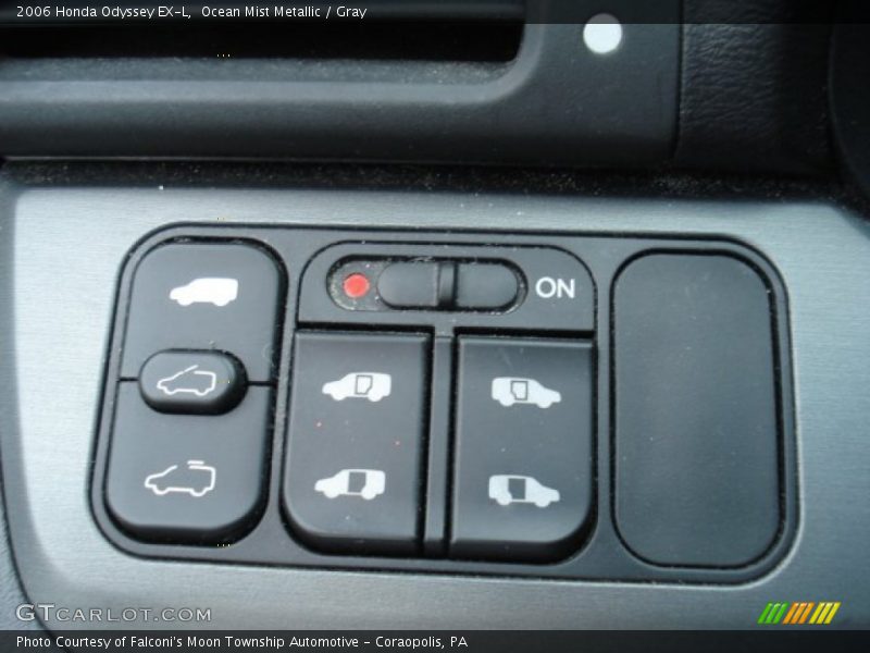 Ocean Mist Metallic / Gray 2006 Honda Odyssey EX-L