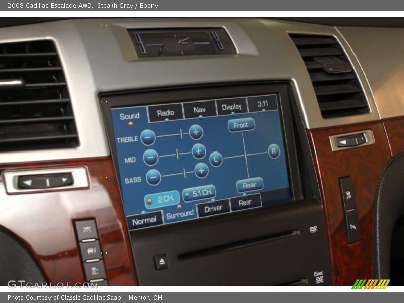 Stealth Gray / Ebony 2008 Cadillac Escalade AWD