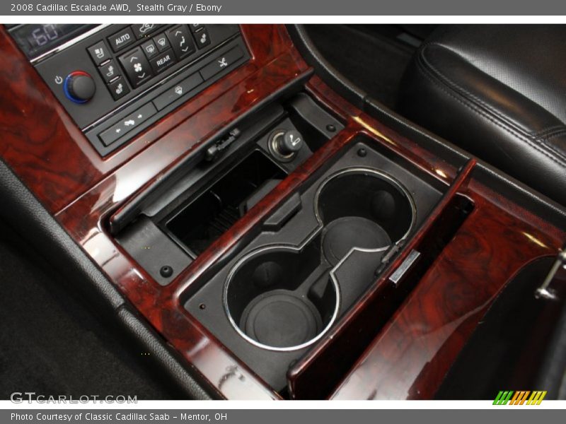 Stealth Gray / Ebony 2008 Cadillac Escalade AWD
