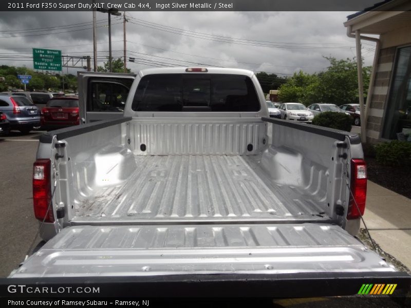 Ingot Silver Metallic / Steel 2011 Ford F350 Super Duty XLT Crew Cab 4x4