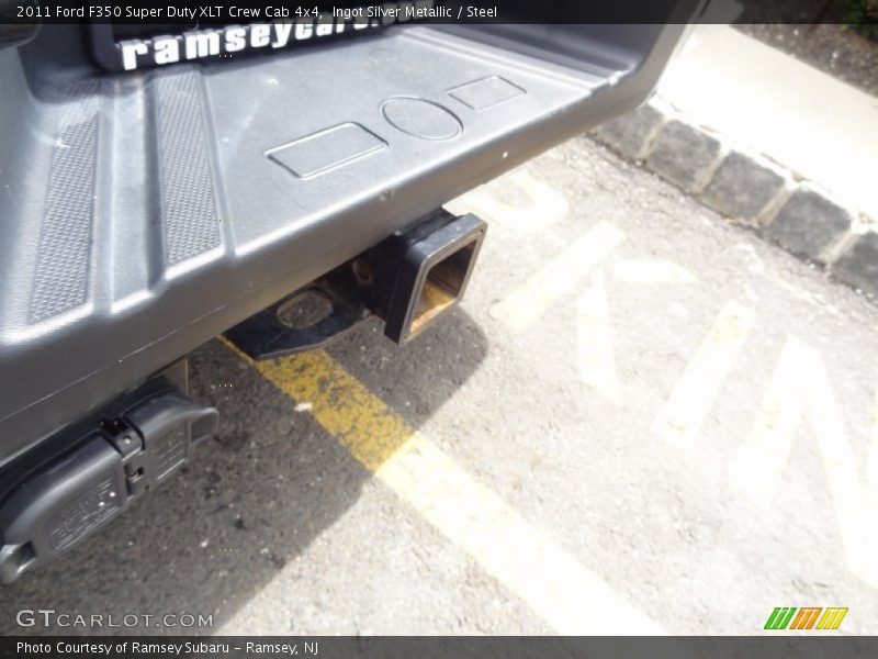 Ingot Silver Metallic / Steel 2011 Ford F350 Super Duty XLT Crew Cab 4x4