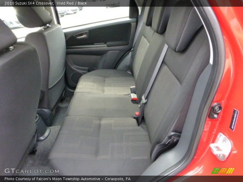  2010 SX4 Crossover Black Interior