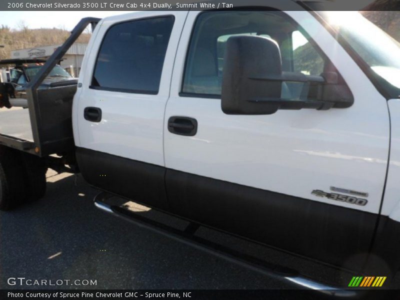 Summit White / Tan 2006 Chevrolet Silverado 3500 LT Crew Cab 4x4 Dually