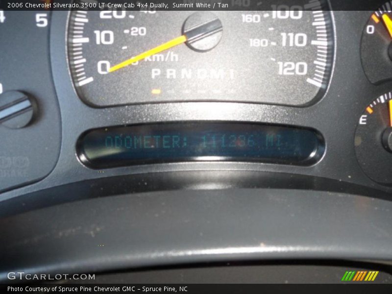 Summit White / Tan 2006 Chevrolet Silverado 3500 LT Crew Cab 4x4 Dually