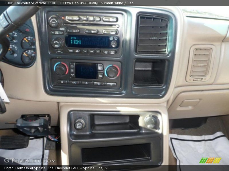 Summit White / Tan 2006 Chevrolet Silverado 3500 LT Crew Cab 4x4 Dually