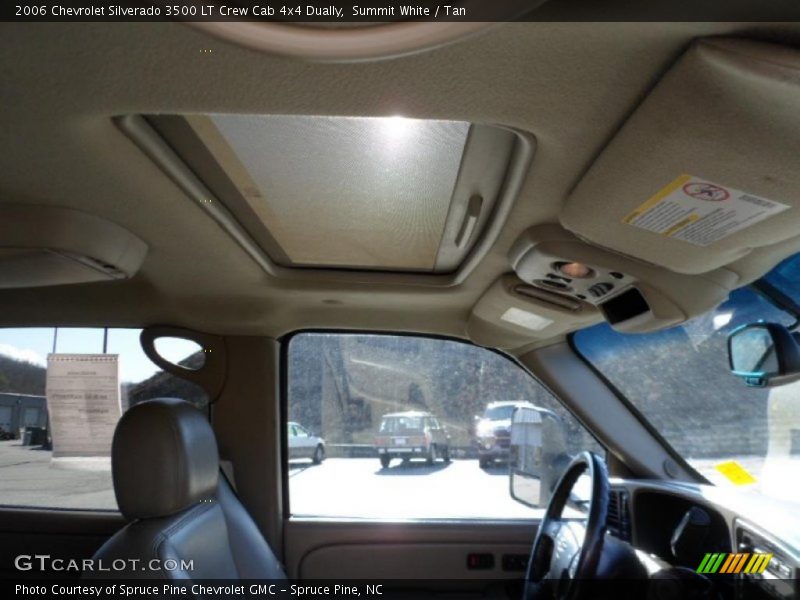 Summit White / Tan 2006 Chevrolet Silverado 3500 LT Crew Cab 4x4 Dually