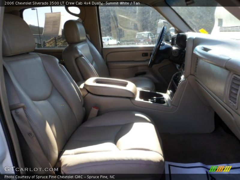Summit White / Tan 2006 Chevrolet Silverado 3500 LT Crew Cab 4x4 Dually