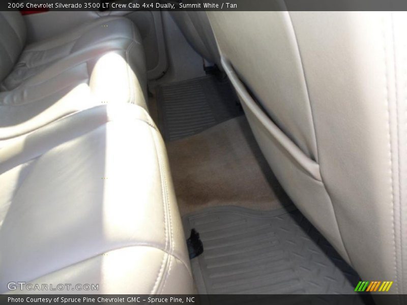 Summit White / Tan 2006 Chevrolet Silverado 3500 LT Crew Cab 4x4 Dually