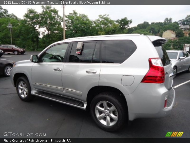 Tungsten Silver Pearl / Black/Auburn Bubinga 2012 Lexus GX 460 Premium