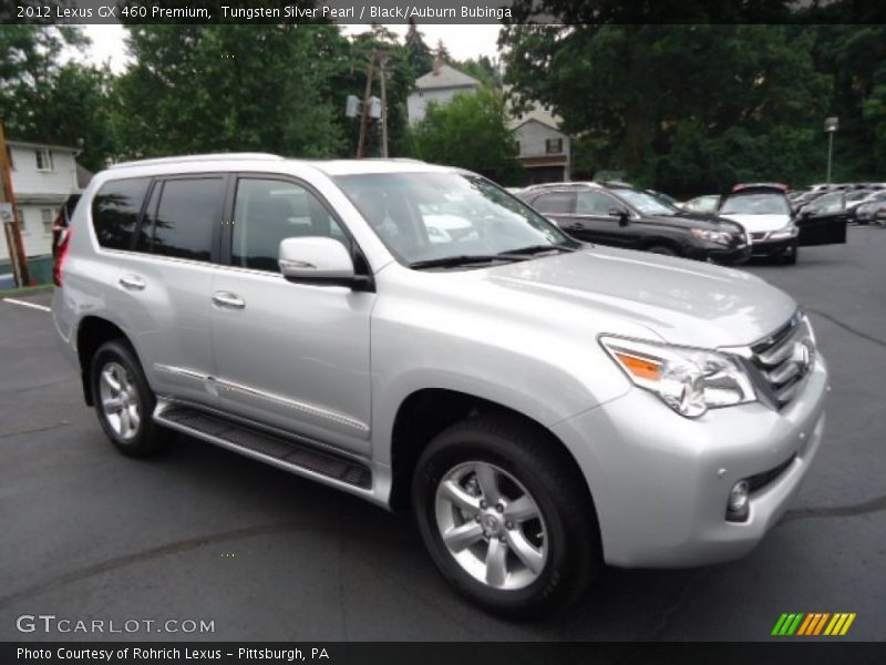 Tungsten Silver Pearl / Black/Auburn Bubinga 2012 Lexus GX 460 Premium