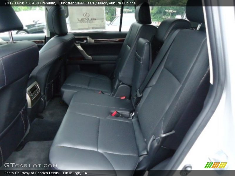 Tungsten Silver Pearl / Black/Auburn Bubinga 2012 Lexus GX 460 Premium