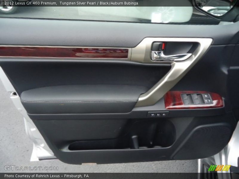 Tungsten Silver Pearl / Black/Auburn Bubinga 2012 Lexus GX 460 Premium