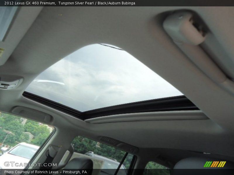 Tungsten Silver Pearl / Black/Auburn Bubinga 2012 Lexus GX 460 Premium