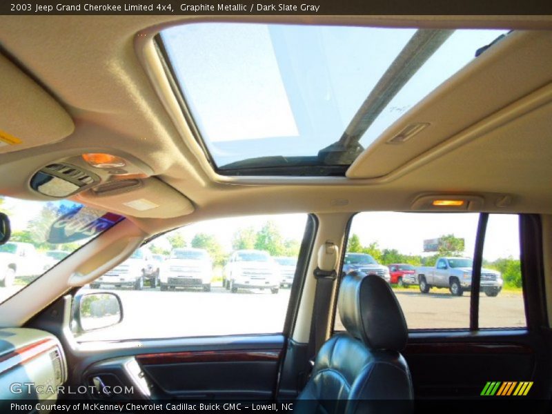 Graphite Metallic / Dark Slate Gray 2003 Jeep Grand Cherokee Limited 4x4