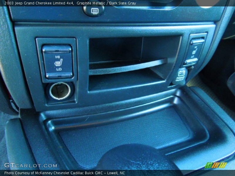 Graphite Metallic / Dark Slate Gray 2003 Jeep Grand Cherokee Limited 4x4