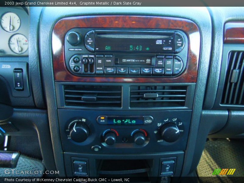 Controls of 2003 Grand Cherokee Limited 4x4