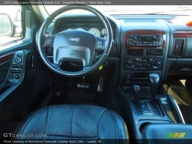 Graphite Metallic / Dark Slate Gray 2003 Jeep Grand Cherokee Limited 4x4