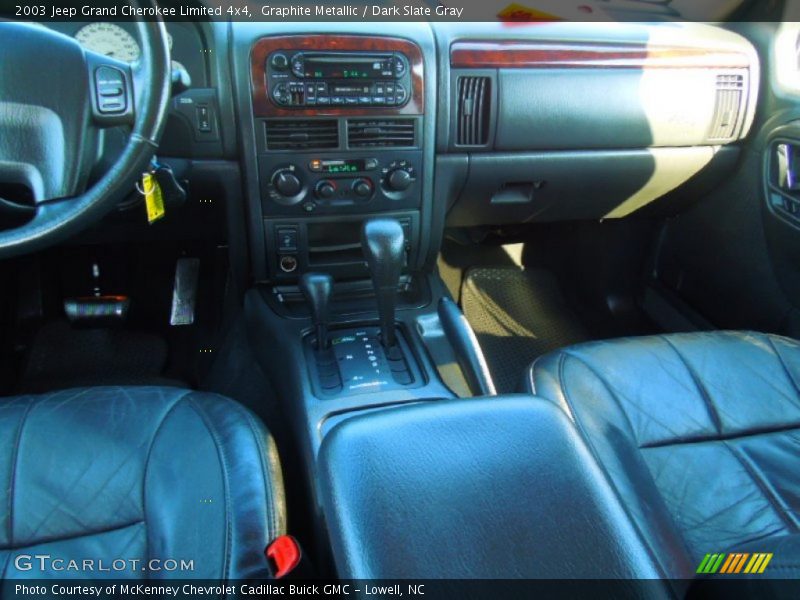 Graphite Metallic / Dark Slate Gray 2003 Jeep Grand Cherokee Limited 4x4
