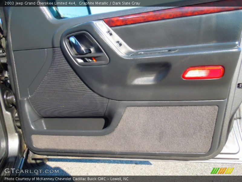 Graphite Metallic / Dark Slate Gray 2003 Jeep Grand Cherokee Limited 4x4
