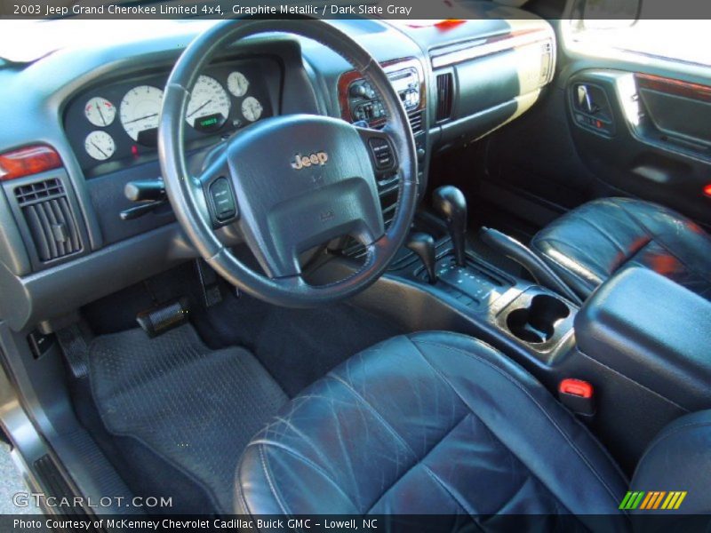 Dark Slate Gray Interior - 2003 Grand Cherokee Limited 4x4 