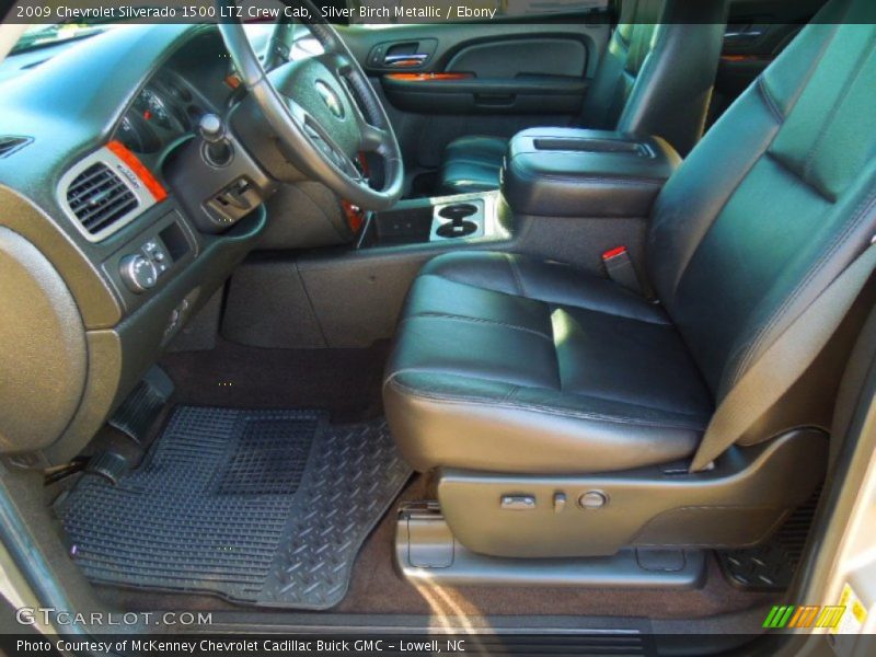  2009 Silverado 1500 LTZ Crew Cab Ebony Interior