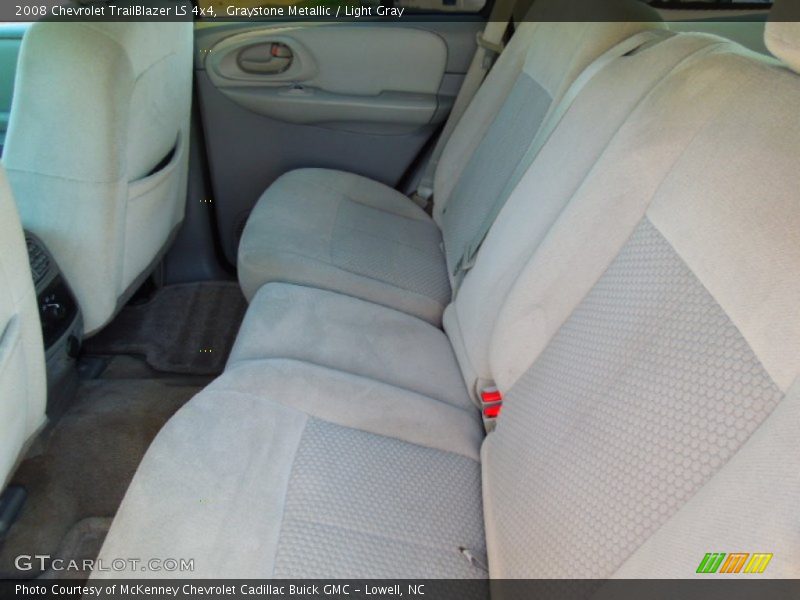 Graystone Metallic / Light Gray 2008 Chevrolet TrailBlazer LS 4x4