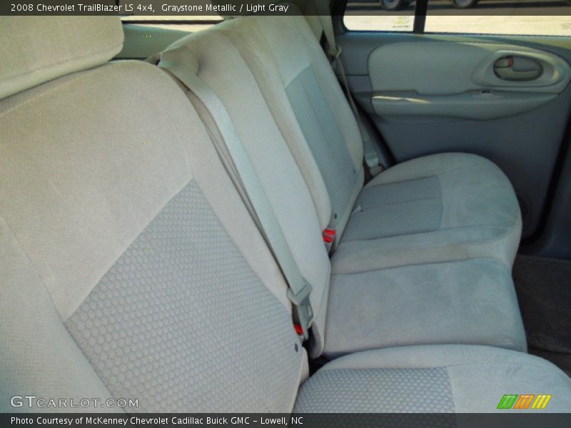 Graystone Metallic / Light Gray 2008 Chevrolet TrailBlazer LS 4x4