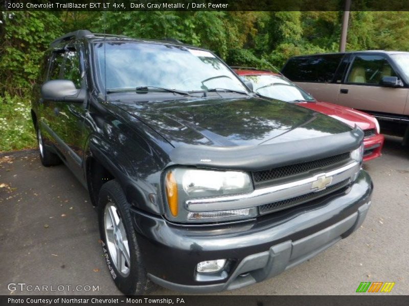 Dark Gray Metallic / Dark Pewter 2003 Chevrolet TrailBlazer EXT LT 4x4