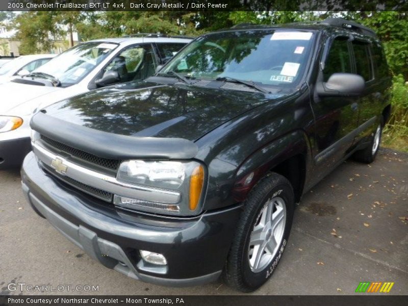 Dark Gray Metallic / Dark Pewter 2003 Chevrolet TrailBlazer EXT LT 4x4