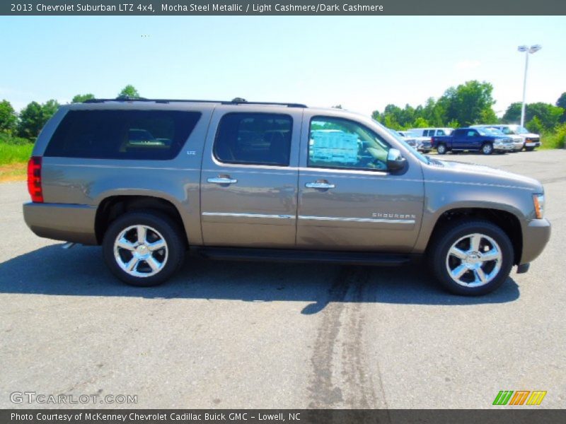 Mocha Steel Metallic / Light Cashmere/Dark Cashmere 2013 Chevrolet Suburban LTZ 4x4