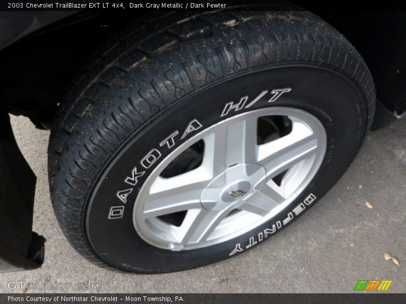 Dark Gray Metallic / Dark Pewter 2003 Chevrolet TrailBlazer EXT LT 4x4