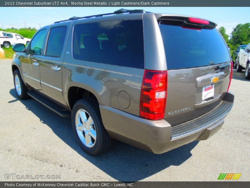 Mocha Steel Metallic / Light Cashmere/Dark Cashmere 2013 Chevrolet Suburban LTZ 4x4