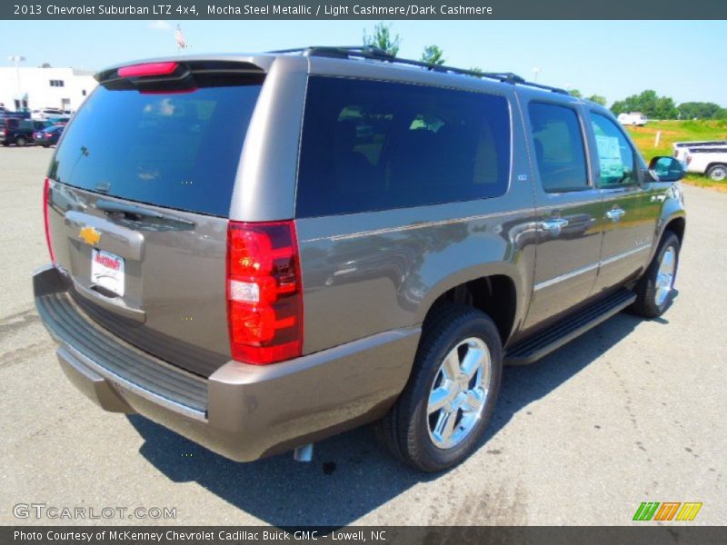 Mocha Steel Metallic / Light Cashmere/Dark Cashmere 2013 Chevrolet Suburban LTZ 4x4