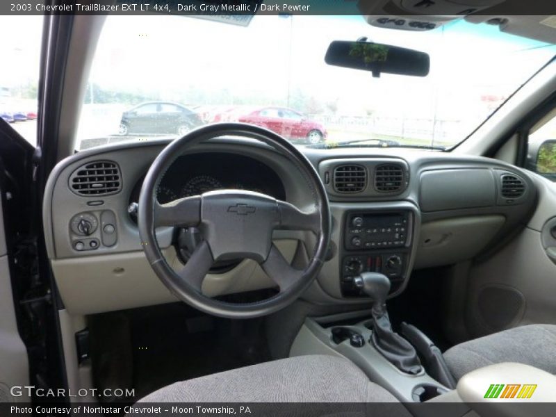 Dark Gray Metallic / Dark Pewter 2003 Chevrolet TrailBlazer EXT LT 4x4