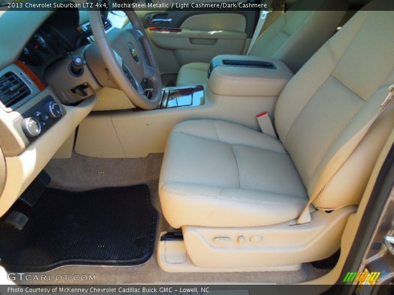 Mocha Steel Metallic / Light Cashmere/Dark Cashmere 2013 Chevrolet Suburban LTZ 4x4