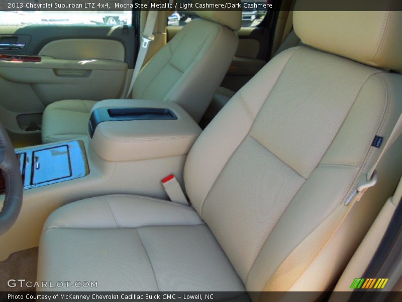 Mocha Steel Metallic / Light Cashmere/Dark Cashmere 2013 Chevrolet Suburban LTZ 4x4