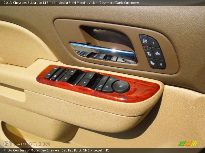 Mocha Steel Metallic / Light Cashmere/Dark Cashmere 2013 Chevrolet Suburban LTZ 4x4