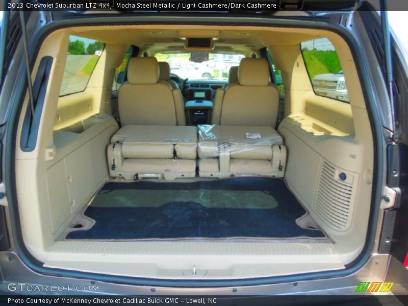 Mocha Steel Metallic / Light Cashmere/Dark Cashmere 2013 Chevrolet Suburban LTZ 4x4