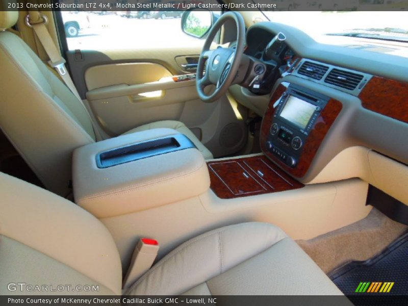 Mocha Steel Metallic / Light Cashmere/Dark Cashmere 2013 Chevrolet Suburban LTZ 4x4