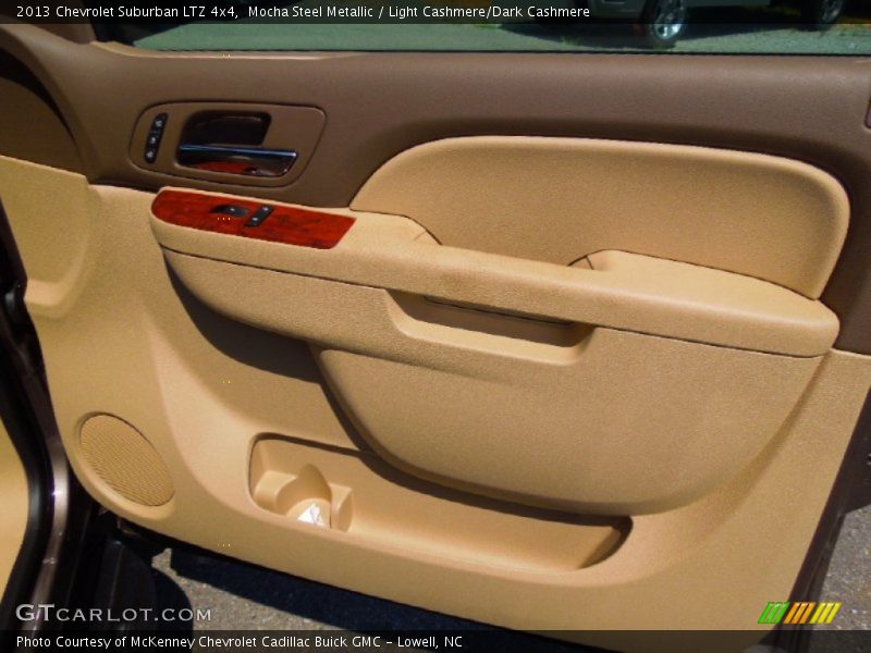Mocha Steel Metallic / Light Cashmere/Dark Cashmere 2013 Chevrolet Suburban LTZ 4x4