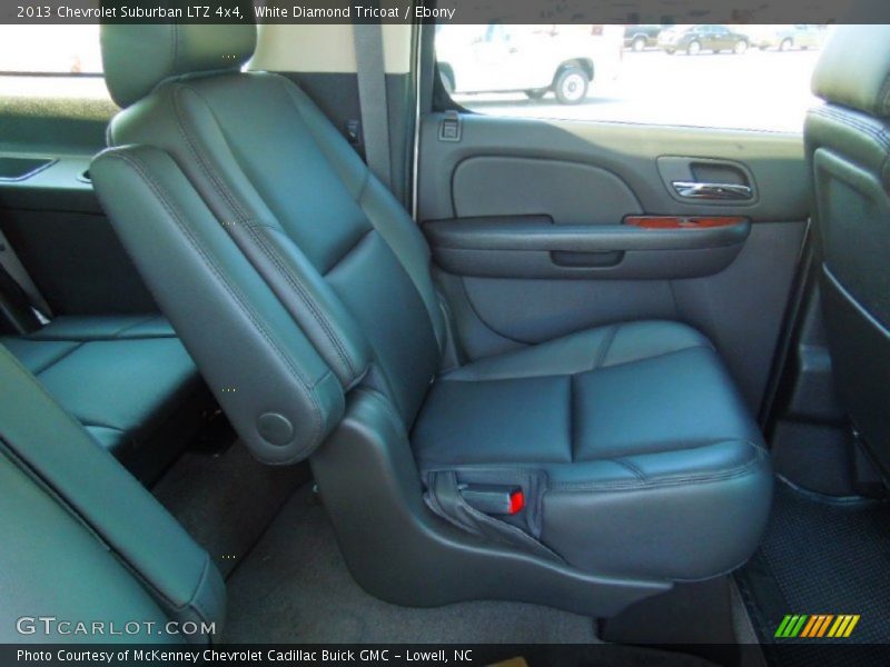 White Diamond Tricoat / Ebony 2013 Chevrolet Suburban LTZ 4x4