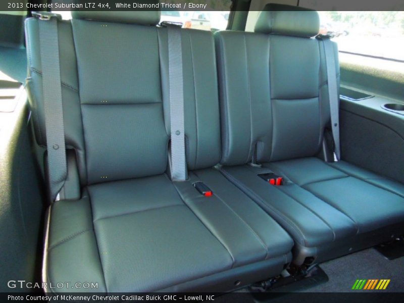 White Diamond Tricoat / Ebony 2013 Chevrolet Suburban LTZ 4x4