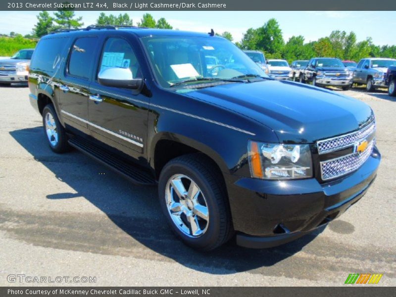 Black / Light Cashmere/Dark Cashmere 2013 Chevrolet Suburban LTZ 4x4