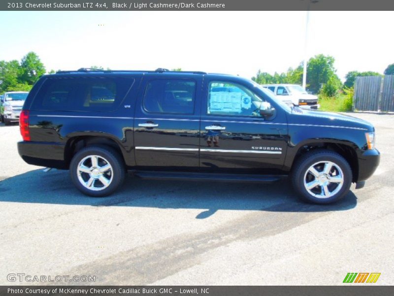 Black / Light Cashmere/Dark Cashmere 2013 Chevrolet Suburban LTZ 4x4