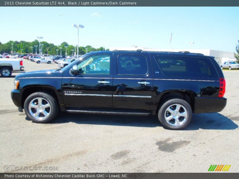 Black / Light Cashmere/Dark Cashmere 2013 Chevrolet Suburban LTZ 4x4
