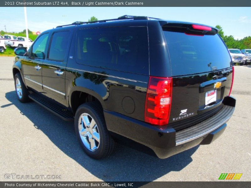 Black / Light Cashmere/Dark Cashmere 2013 Chevrolet Suburban LTZ 4x4