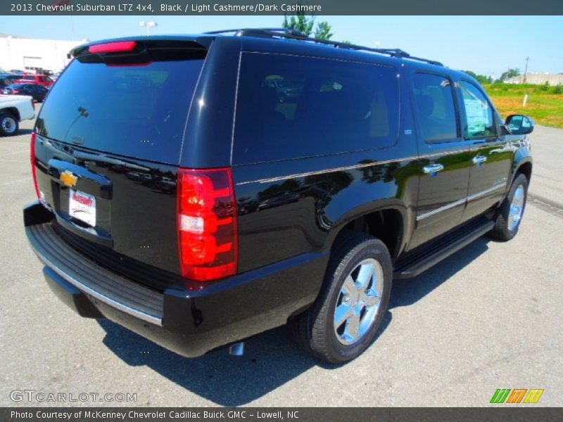 Black / Light Cashmere/Dark Cashmere 2013 Chevrolet Suburban LTZ 4x4