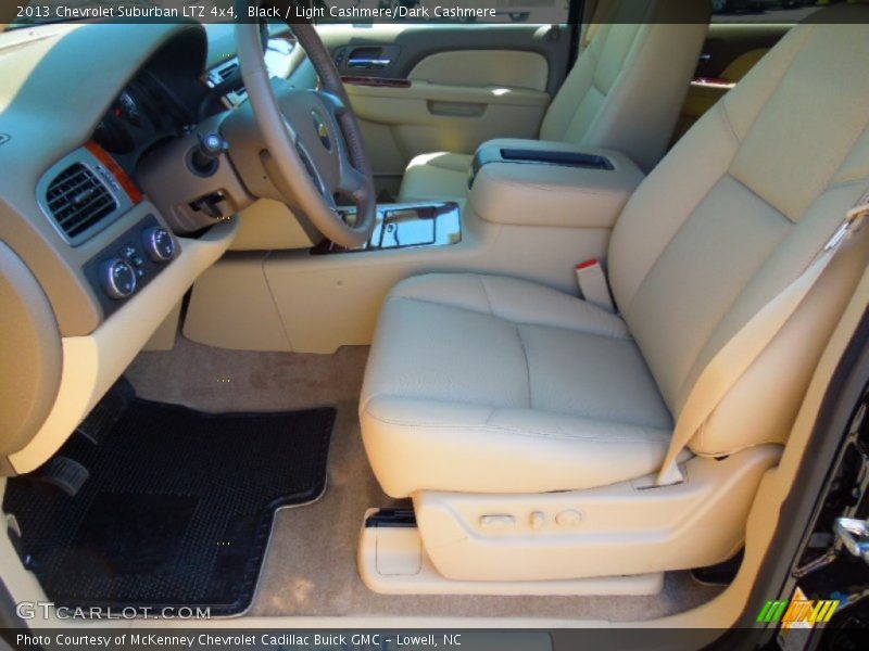 Black / Light Cashmere/Dark Cashmere 2013 Chevrolet Suburban LTZ 4x4