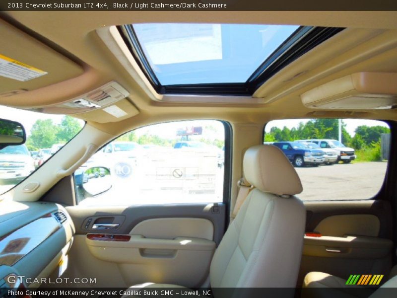 Black / Light Cashmere/Dark Cashmere 2013 Chevrolet Suburban LTZ 4x4