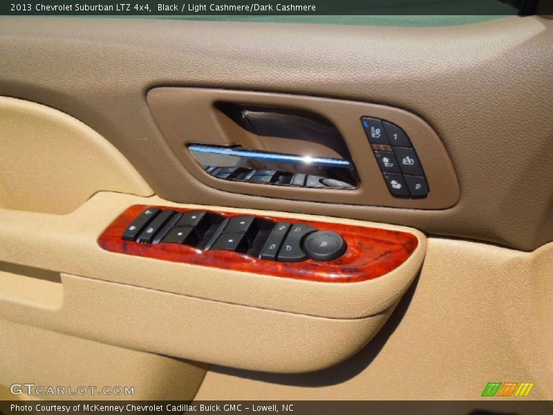 Black / Light Cashmere/Dark Cashmere 2013 Chevrolet Suburban LTZ 4x4